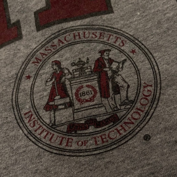 Vintage 90’s MIT Graphic T-shirt - Picture 3 of 5